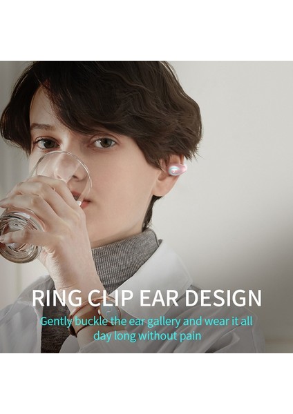 Bluetooth Kablosuz Kulaklık - Gri (Yurt Dışından)