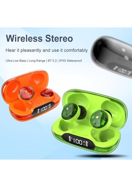 Bluetooth Kablosuz Kulaklık - Siyah (Yurt Dışından)
