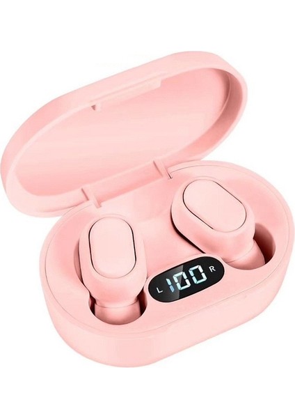Bluetooth Kablosuz Kulaklık - Pembe (Yurt Dışından)