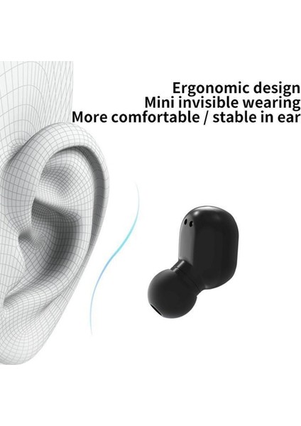 Bluetooth Kablosuz Kulaklık - Pembe (Yurt Dışından)