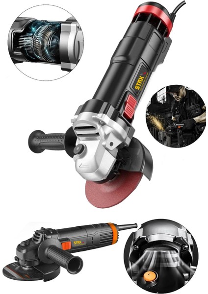 Alman ANG5000 Metal Şanzuman Bakır Sargılı Avuç İçi Taşlama Demir Metal Kesme Makinesi + Taş fiyatları