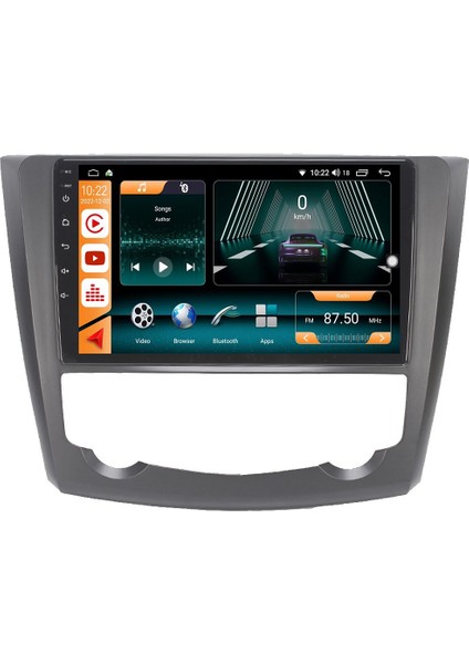 Renault Kadjar Android 12 Multimedya Carplay 8gb Ram + 128GB HDD Navigasyon Ekran