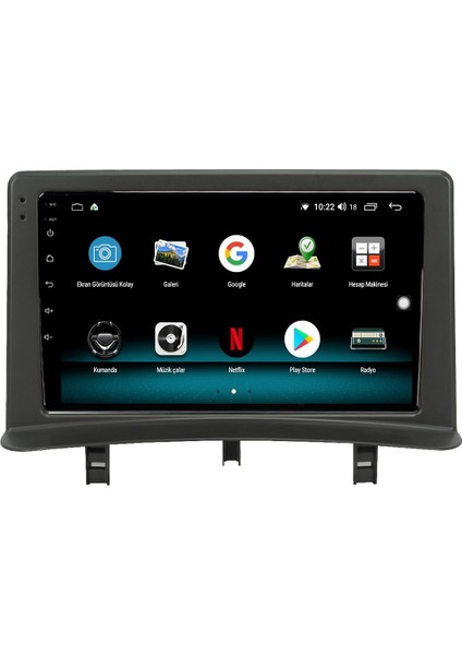 Renault Clio 3 Android 12 Multimedya Carplay 8gb Ram + 128GB HDD Navigasyon Ekran