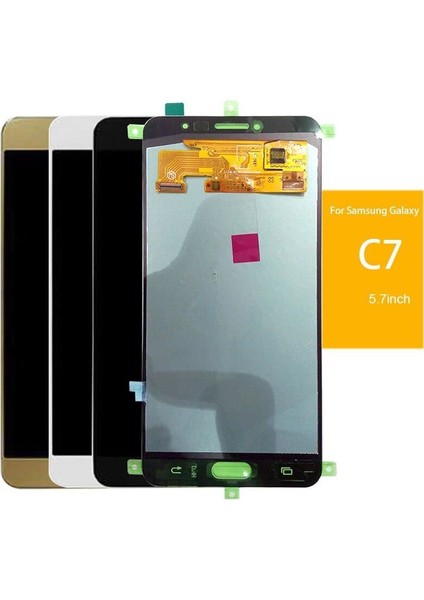 Telefon Ekranı Samsung C7 Servis Orjinali