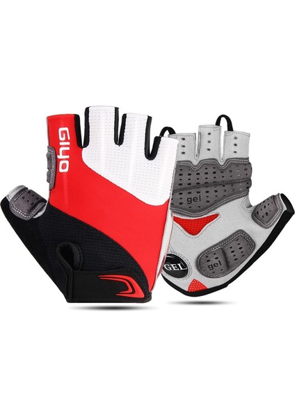 Outdoor Sports Shock-Absorbing Gloves, Size: L (Kırmızı) (Yurt Dışından)
