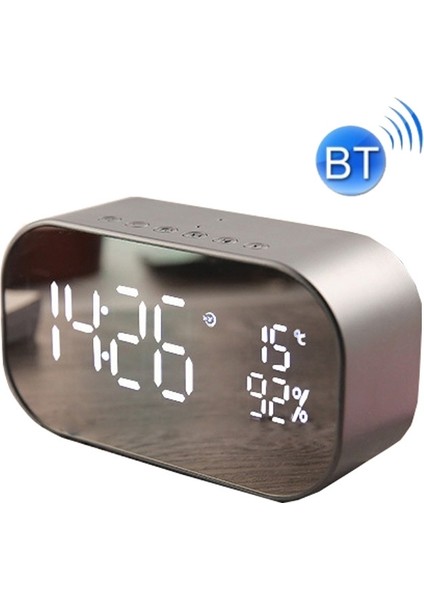 S2 Masaüstü Alarm Bloğu Hoparlör (Silver Gray) (Yurt Dışından)