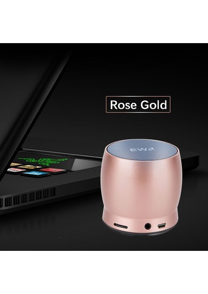 A150 Taşınabilir Mini Bluetooth Hoparlör Kablosuz Hifi Stereo (Rose Gold) (Yurt Dışından) fırsatları