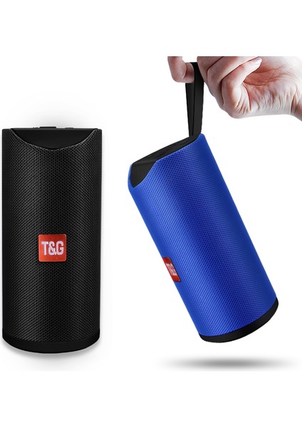 Yue Store T & G TG113 Fm Bluetooth Hoparlör (Blue) (Yurt Dışından)