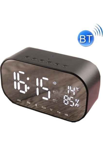 Yue Store S2 Masaüstü Alarm Bloğu Hoparlör (Black) (Yurt Dışından)