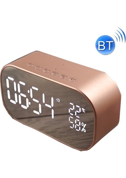 Yue Store S2 Masaüstü Alarm Bloğu Hoparlör (Rose Gold) (Yurt Dışından)