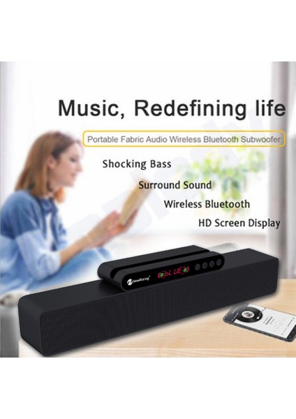 Yenirixing NR-5017 10W Tws Bluetooth Hoparlör LED Işık ile (Black) (Yurt Dışından) fırsatları