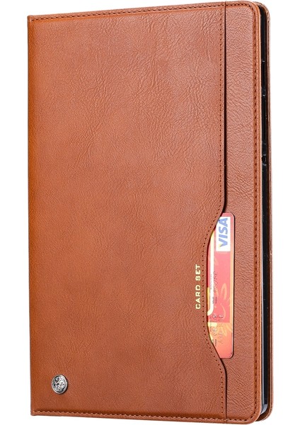 Samsung Tab S7 / T870 / T875 Tpu Deri Kılıfları (Brown) (Yurt Dışından) modelleri