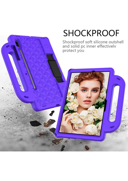 Galaxy Tab S7 T870 / T875 Mas Serisi Eva Kılıfı (Purple) (Yurt Dışından) modelleri
