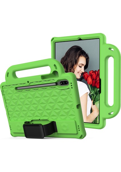 Galaxy Tab S7 T870 / T875 Mas Serisi Eva Kılıfı (Green) (Yurt Dışından) fiyatları