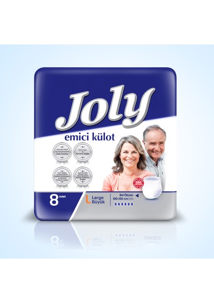 Emici Külot Large 8 Adet