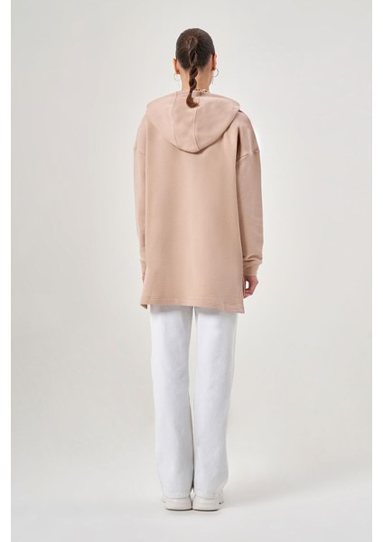 Incili Bej Sweatshirt