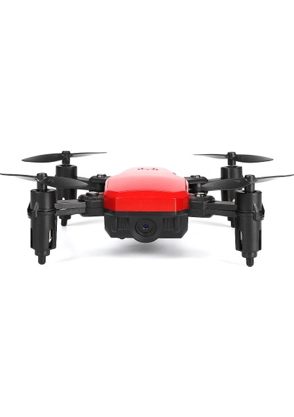 Yue Store LF606 4 Kanal Wifi Fpv Katlanabilir Mini Quadcopter (Red) (Yurt Dışından)