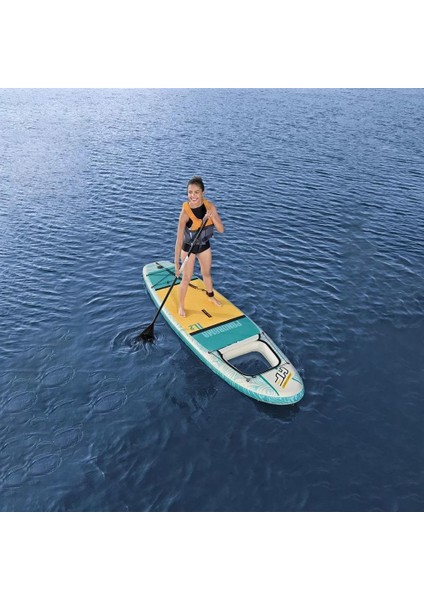 Bestway Hydro Force Şişme Sörf Tahtası Kano Paddle Set 340 x 89 x 15 Cm.