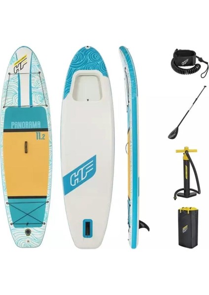 Bestway Hydro Force Şişme Sörf Tahtası Kano Paddle Set 340 x 89 x 15 Cm.
