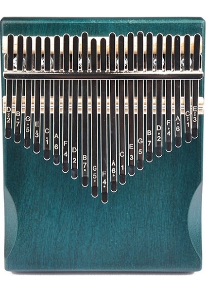 21-Ton Kalimba Başparmak Piyano (Blue) (Yurt Dışından)