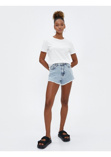 2'li Basic Tişört Seti Bisiklet Yaka Çok Renkli Pamuklu indirimleri