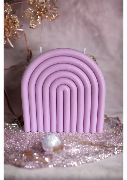 Rainbow Pink Soya Wax Mora Mora Esanslı Mum fiyatları
