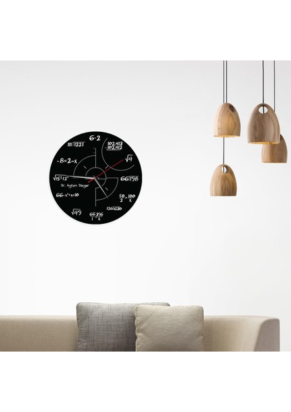 Arkadaşa Hediye Matematik Duvar Saati