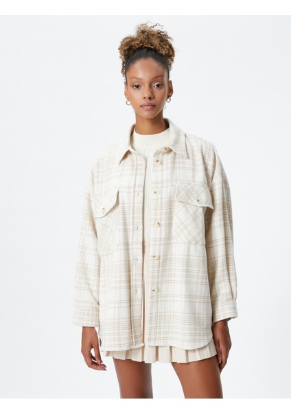 Gömlek Ceket Kapaklı Cepli Yumuşak Dokulu modelleri