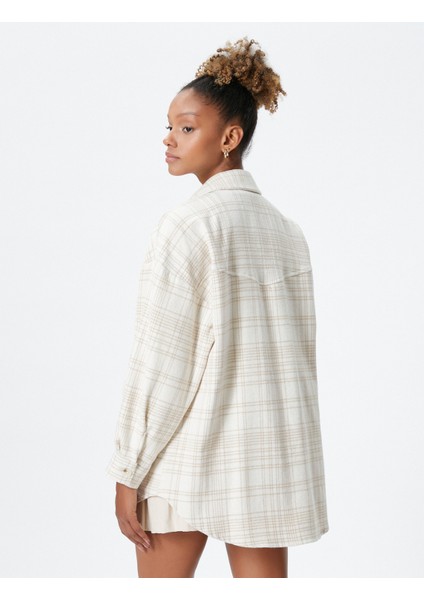 Gömlek Ceket Kapaklı Cepli Yumuşak Dokulu fırsatları