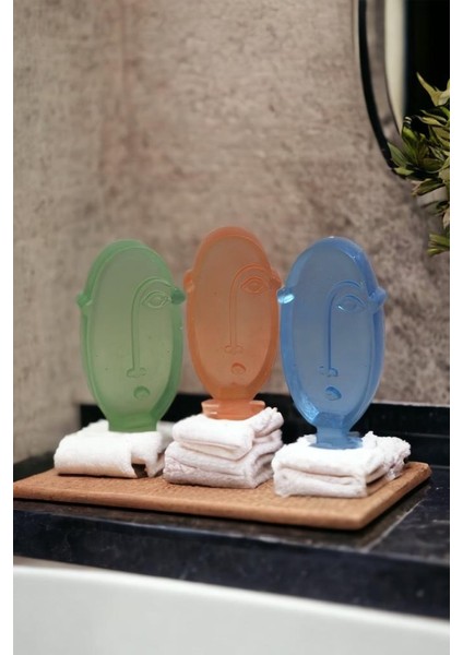 Face Mask Renkli Doğal Sabun 3lü Paket