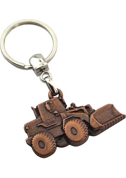 Rölyef Araç Buldozer Anahtarlık