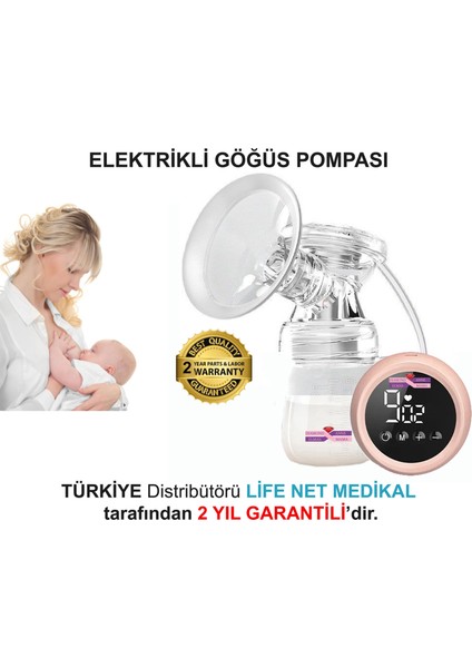 Diamond Mama Elmas Anne Elektirikli Gögüs Pompası Tekli MZ-608