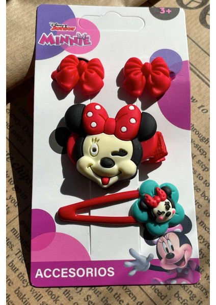 4'lü Figürlü Set Toka Yeşil-Kırmızı SBT1618