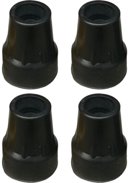 4pcs 22mm Koltuk Değneği Ipuçları Yedek Iyi Performans Sağlam Siyah (Yurt Dışından)