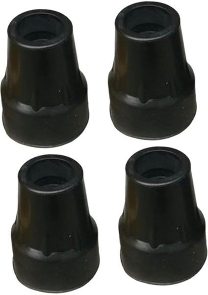 4pcs 22mm Koltuk Değneği Ipuçları Yedek Iyi Performans Sağlam Siyah (Yurt Dışından)