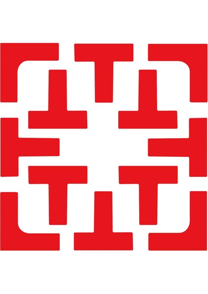 Pickleball Court Marker Tenis Tenis Tenis Kırmızısı Için Seti (Yurt Dışından) indirimleri