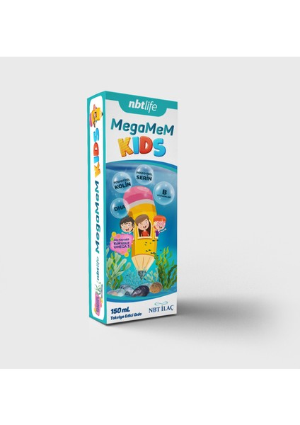 Nbt Life Megamem Kids 150 ml Şurup