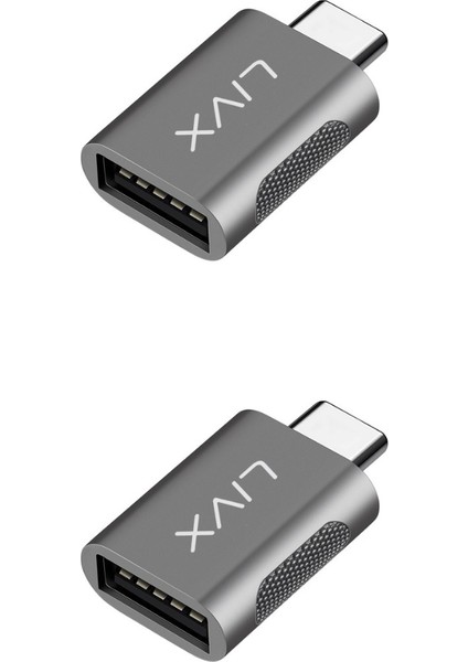 Usb3.0 To Type C Çevirici Dönüştürücü Otg Adaptör Lva-Otgcm 2 Adet