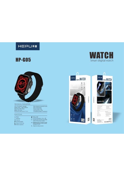 HP-G05 Akıllı Kol Saati