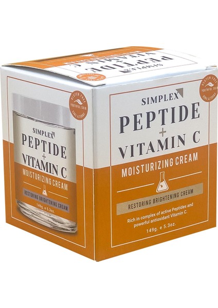 Simplex Peptide + Vitamin C Nemlendirici Yüz Kremi 149GR