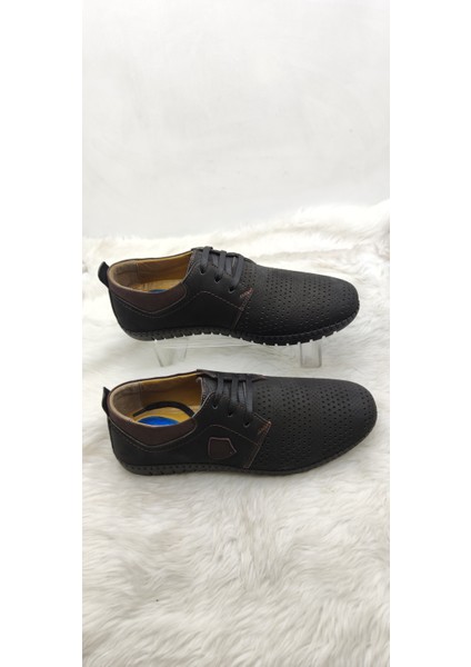 Çiğdem Gerçek Deri Siyah Nubuk Lazer Kesim Erkek Ayakkabı (Aylp) - Siyah - 41 - ST02625-13315 indirimleri