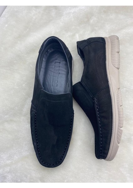 Çiğdem Siyah Hakiki Nubuk Deri Erkek Günlük AYAKKABI(232060) - Siyah - 40 - ST02156-SİYAH-40 modelleri