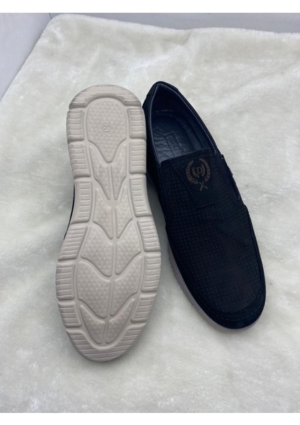 Çiğdem Siyah Hakiki Nubuk Deri Erkek Günlük AYAKKABI(2301) - Siyah - 43 - ST02155-SİYAH-43 modelleri