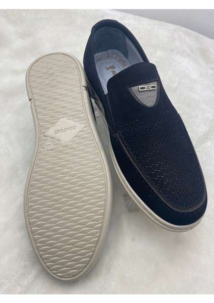 Çiğdem Siyah Hakiki Nubuk Deri Erkek Günlük Ayakkabı - Siyah - 40 - ST02102-SİYAH-40 indirimleri