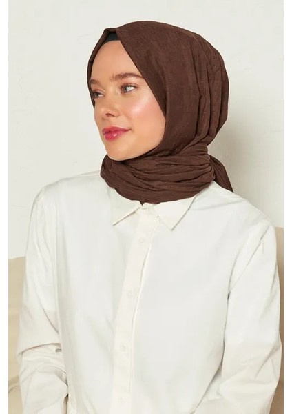 Bambu Kraş Şal - Acı Kahve modelleri