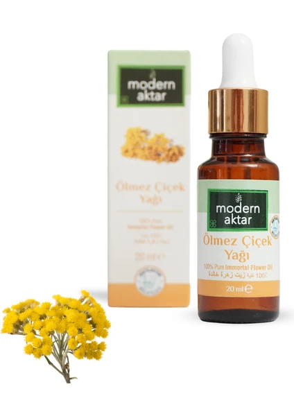 Modern Aktar Ölmez Çiçek Yağı 20 ml