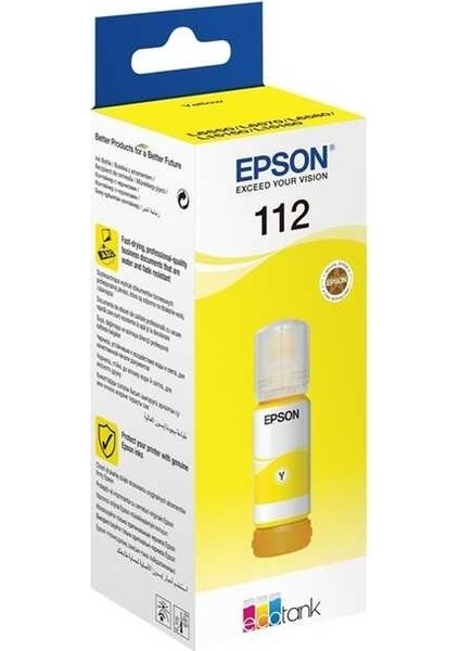 Hpzr Epson 112-C13T06C44A Sarı Orjinal Mürekkep