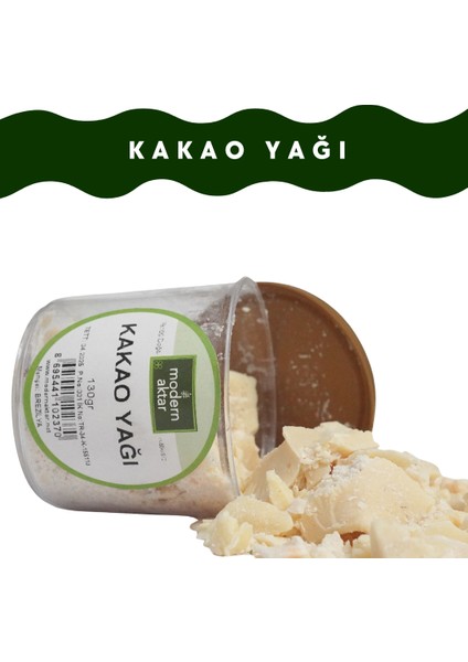 Doğal Kakao Yağı 130 gr