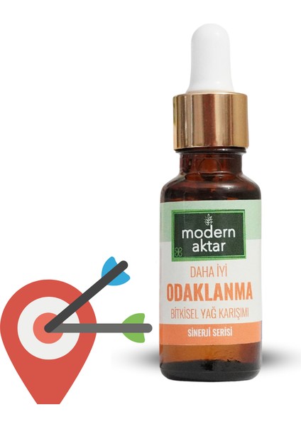 Daha Iyi Odaklanma Bitkisel Yağ Karışımı 20 ml