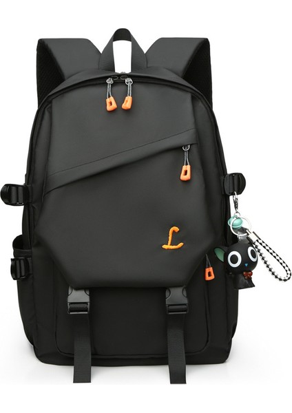 Sırt Çantası Erkek Büyük Kapasiteli Seyahat Bilgisayarı Sırt Çantası Rahat Trend Ortaokul Öğrencilerinin Kore Versiyonu Üniversite Öğrencileri Modaya Uygun Okul Çantası (Yurt Dışından)